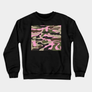 Feminine camouflage Crewneck Sweatshirt